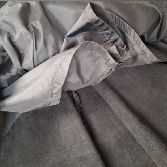 Vintage Wilsons Leather Midi Skirt Mermaid Dark Feminine Academia Witchy Goth - Picture 4 of 11